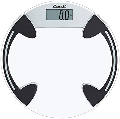 Digital glass round platform scale