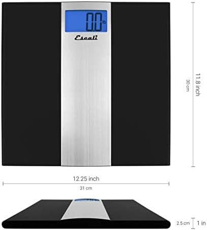 Ultra slim backlit digital bathroom scale — photo 3