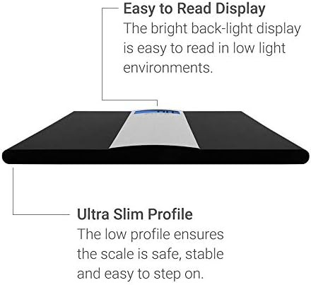 Ultra slim backlit digital bathroom scale — photo 4