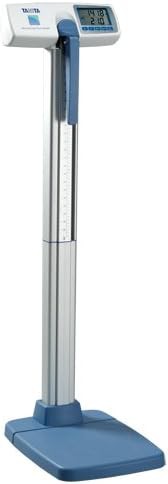 Digital physician scale with integrated height rod
