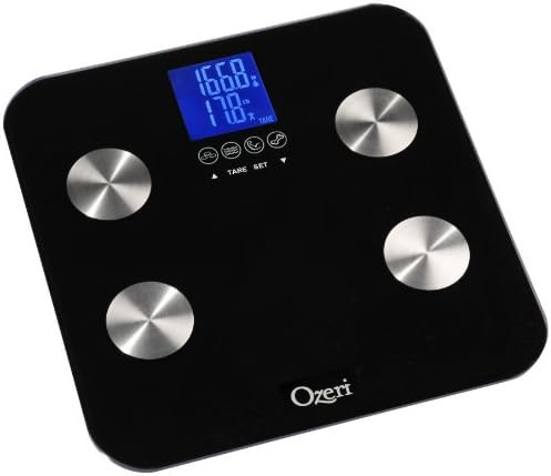 Body fat analyzer scale with touch controls — photo 3