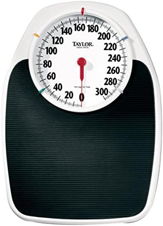 Large dial analog platform scale