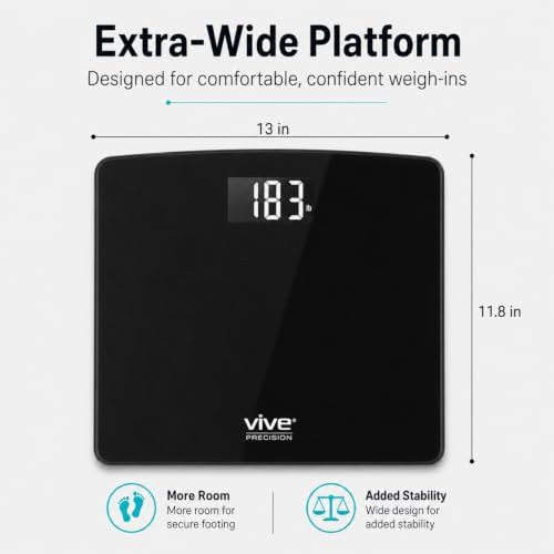 Vive bariatric smart scale with 550 lb capacity — photo 4