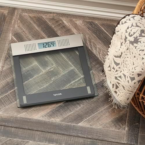 Gray talking digital scale for seniors — photo 4