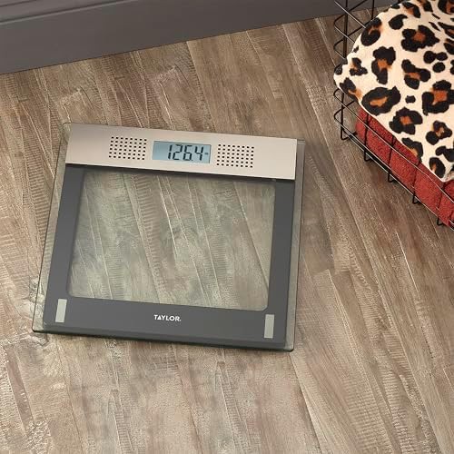 Gray talking digital scale for seniors — photo 5
