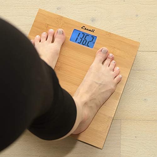 Bamboo electronic bathroom scale — photo 3
