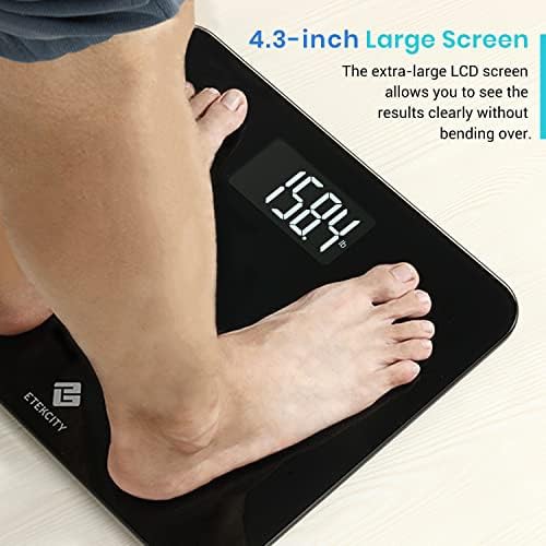 Extra wide platform digital bathroom scale — photo 3