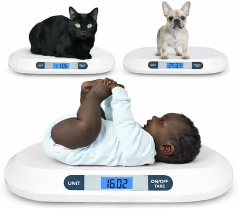 Digital newborn and puppy scale 44 lb