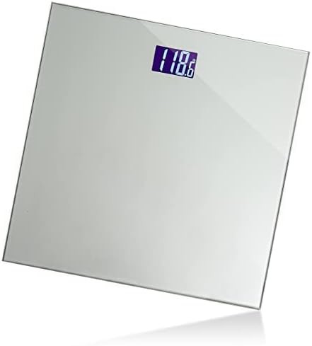 Standard black digital weight scale