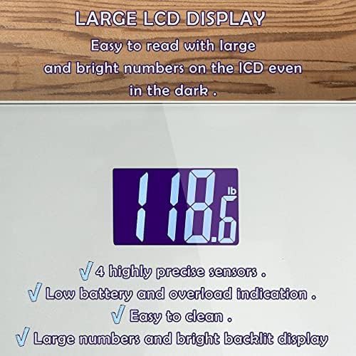 Standard black digital weight scale — photo 3