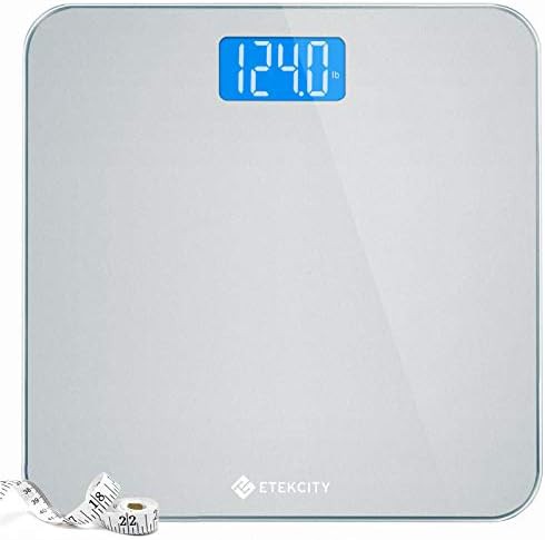 Tempered glass digital bathroom scale 400 lb