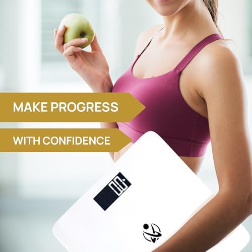 Fitness focused digital tempered glass scale — photo 3