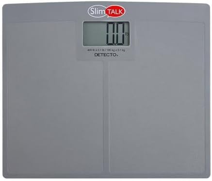 Talking low profile medical scale