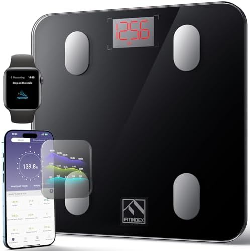 Black smart scale 400 lb capacity