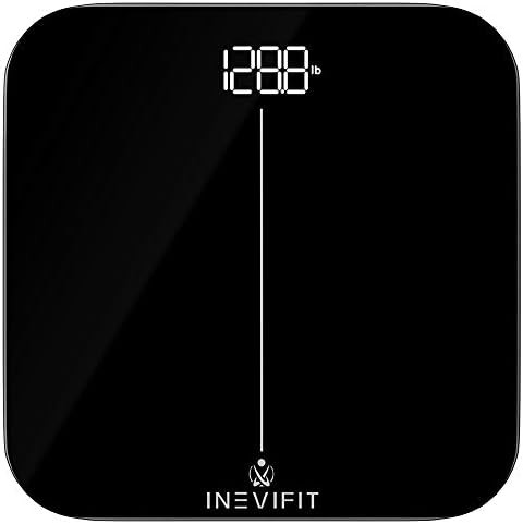 Smart bathroom scale with app sync and BMI