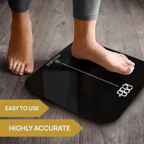 Smart bathroom scale with app sync and BMI — photo 4
