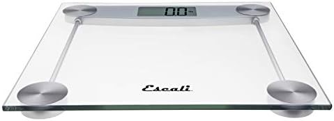 Extra large clear glass bathroom scale — photo 5