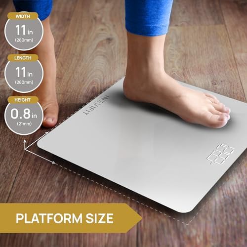 Premium digital scale with tempered glass platform — photo 4