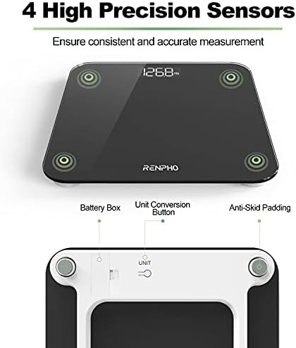 Digital bathroom scale with 400lb capacity — photo 4