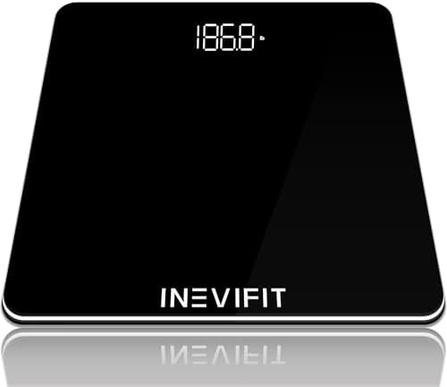 High capacity tempered glass digital scale