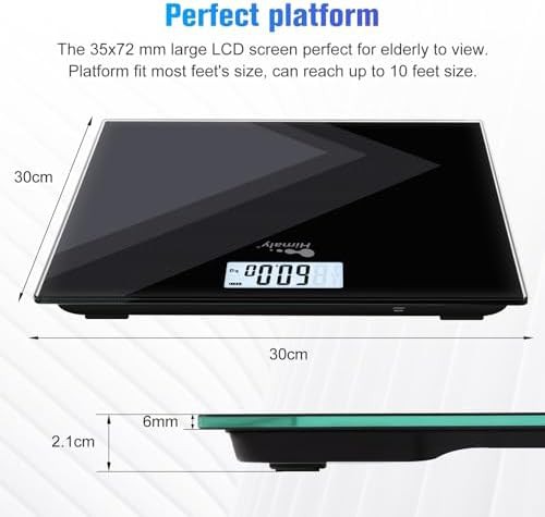 Type C rechargeable digital bathroom scale — photo 5