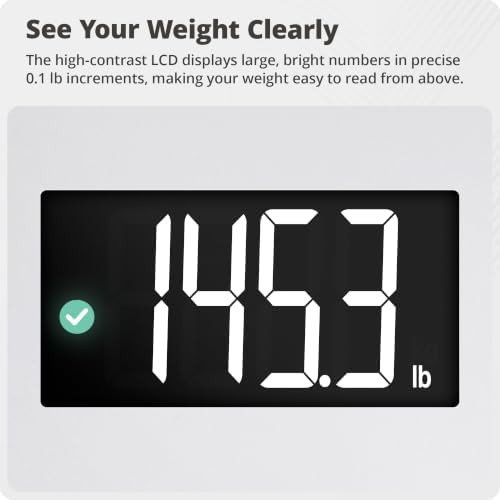Pearl gray digital scale 400 lb — photo 5