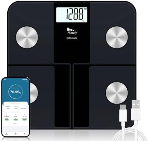 Himaly app sync digital bathroom scale