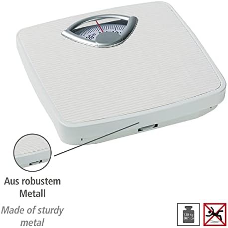 Analog metal non slip white scale — photo 3