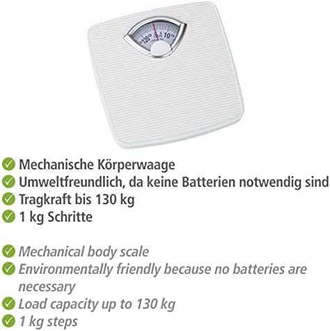 Analog metal non slip white scale — photo 5
