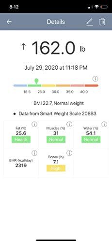 Bluetooth smart BMI digital scale — photo 3