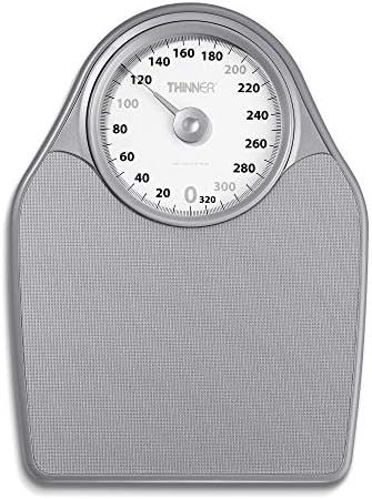 Extra large analog scale in silver