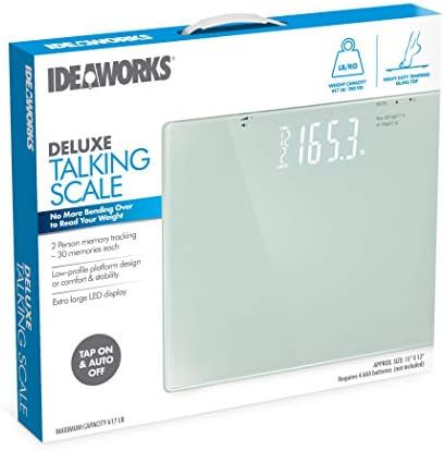 Deluxe talking scale with high capacity