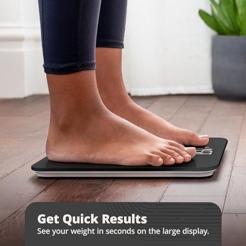Onyx black digital scale for fitness — photo 5