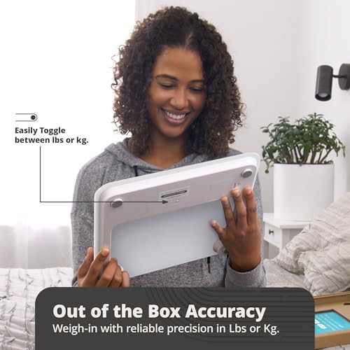 White digital weight scale for seniors — photo 3