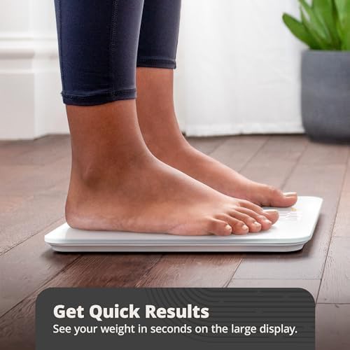 White digital weight scale for seniors — photo 5