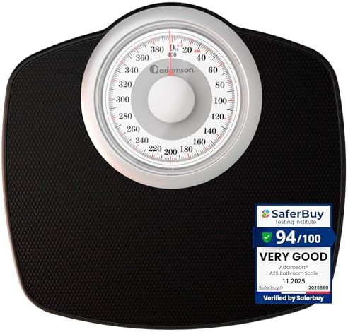 Black retro analog rubber platform scale