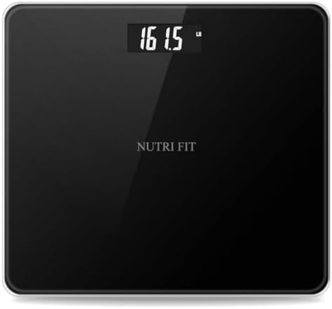 Digital bathroom scale with two AAA batteries