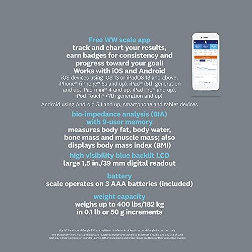 Smart bluetooth scale for body composition in black — photo 3