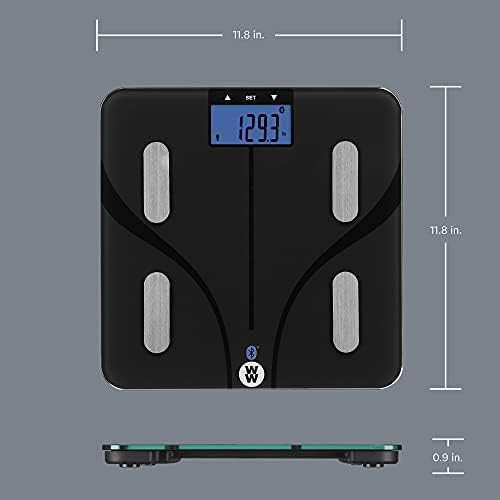 Smart bluetooth scale for body composition in black — photo 5