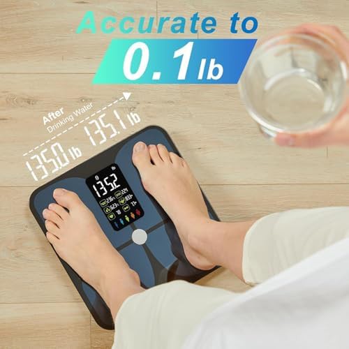 Large display fitness smart scale — photo 5