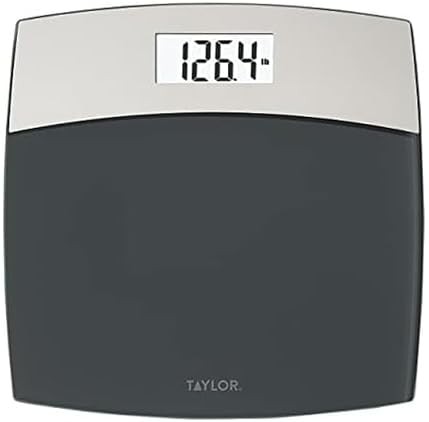 Mixed metal stainless steel 440 lb bathroom scale
