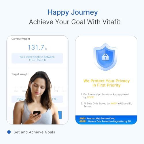 Black smart digital weight scale — photo 4