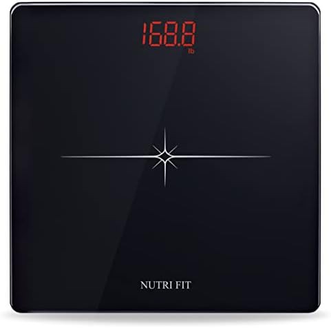 Digital scale with backlit display and precision
