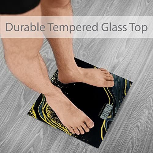 Black and gold tempered glass scale — photo 4