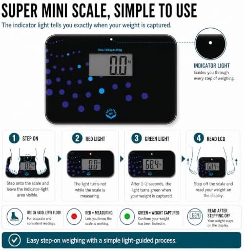 Mini travel scale trendy wave — photo 5