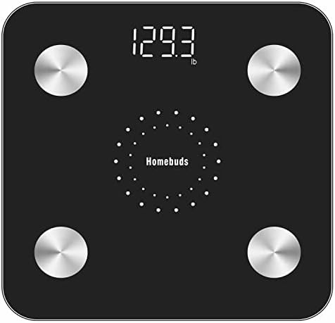 Black body composition smart weight scale