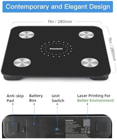 Black body composition smart weight scale — photo 5