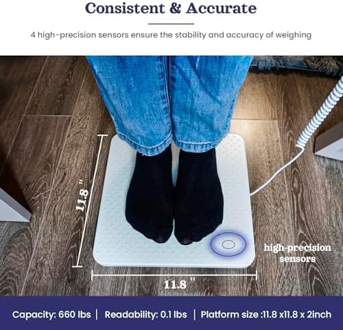 Physician style stainless steel medical scale — photo 5