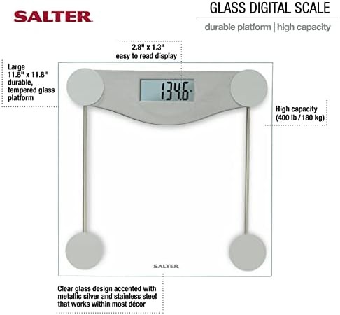 Clear e tech tempered glass bath scale — photo 5