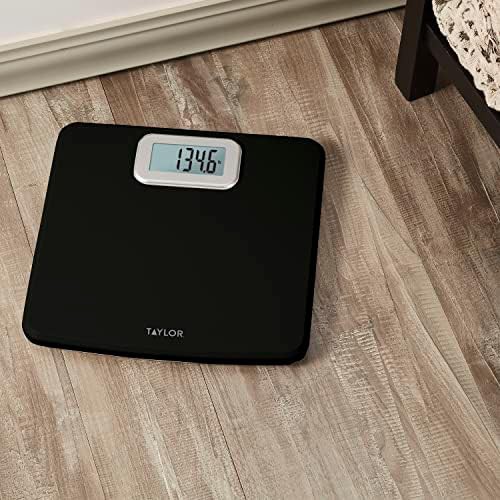 Black antimicrobial surface digital scale 400 lb — photo 4